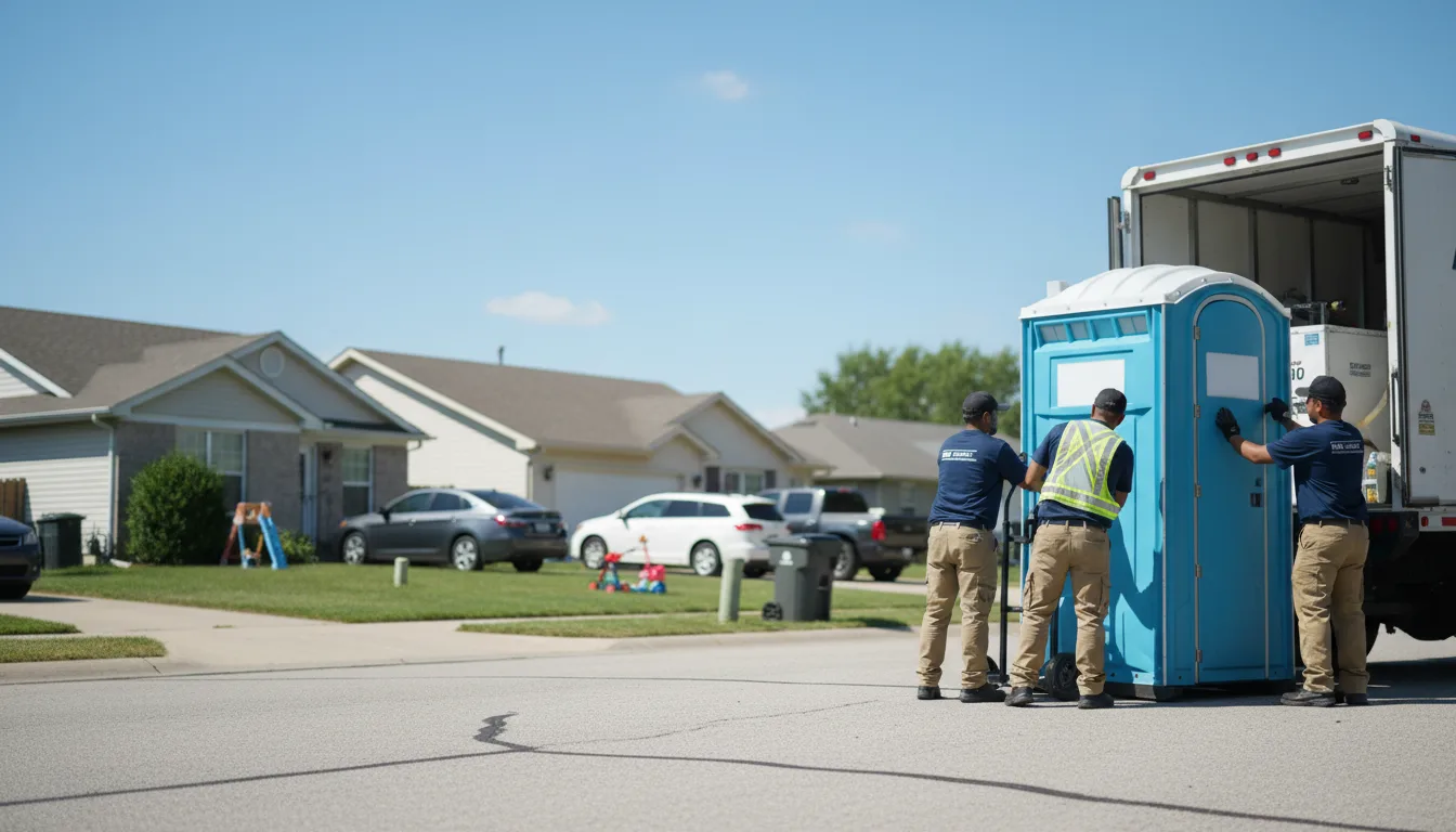 Standard Porta Potty Rentals in Rochester, TX near me